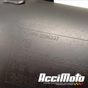 Silencieux (droit) TRIUMPH SPEED TRIPLE 1050 R