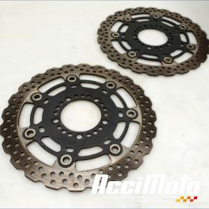 Front brake disks (the pair) KAWASAKI ER6 N