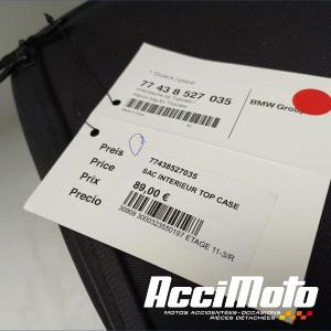 SAC INTERIEUR DE TOP CASE BMW C600 SPORT