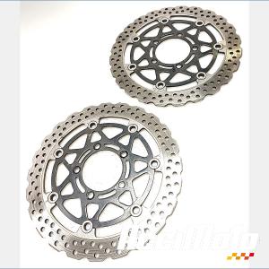 Front brake disks (the pair) KAWASAKI ZX6R