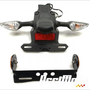 Support plaque d'immat./bavette arr KAWASAKI Z 125
