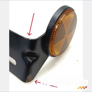 Support plaque d'immat./bavette arr KAWASAKI Z 125