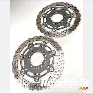 Front brake disks (the pair) KAWASAKI ER6 F