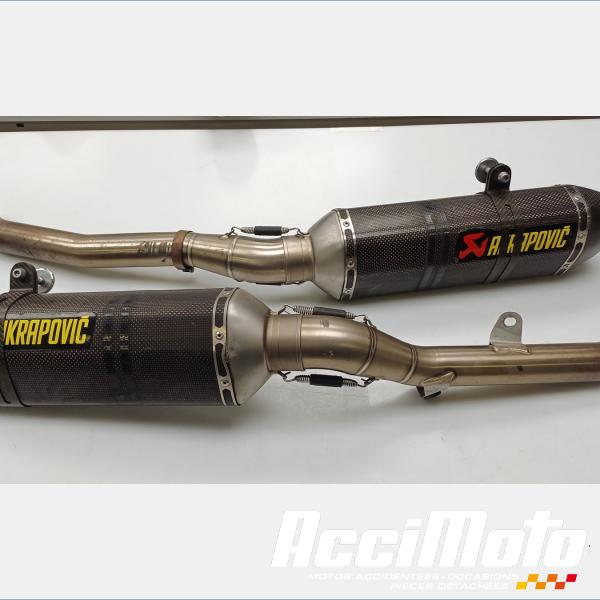 Part Motor bike Silencieux (adaptable) KAWASAKI ZZR ZX1400