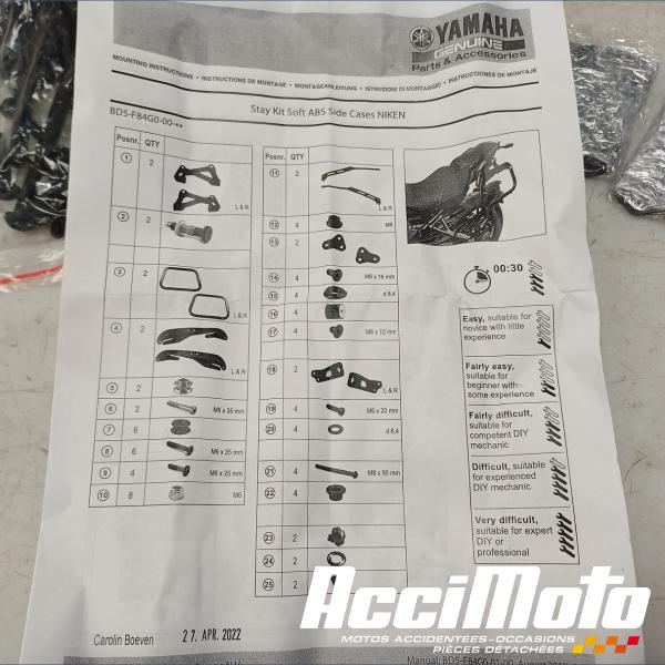 Pièce Moto Porte bagages YAMAHA NIKEN