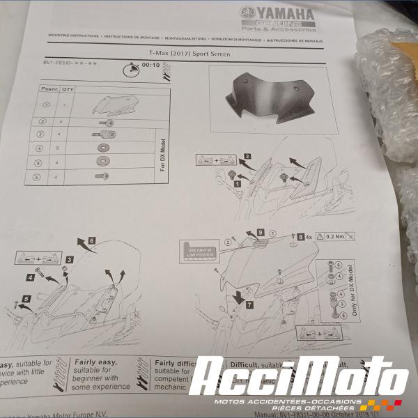 Part Motor bike Bulle sport YAMAHA TMAX XP530 DX