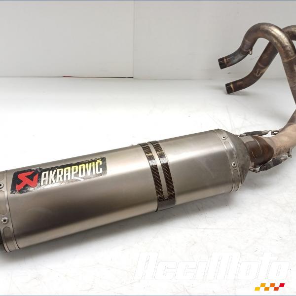 Part Motor bike Ligne d'échappement complète KAWASAKI ER6 N