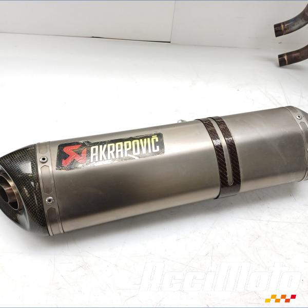 Part Motor bike Ligne d'échappement complète KAWASAKI ER6 N