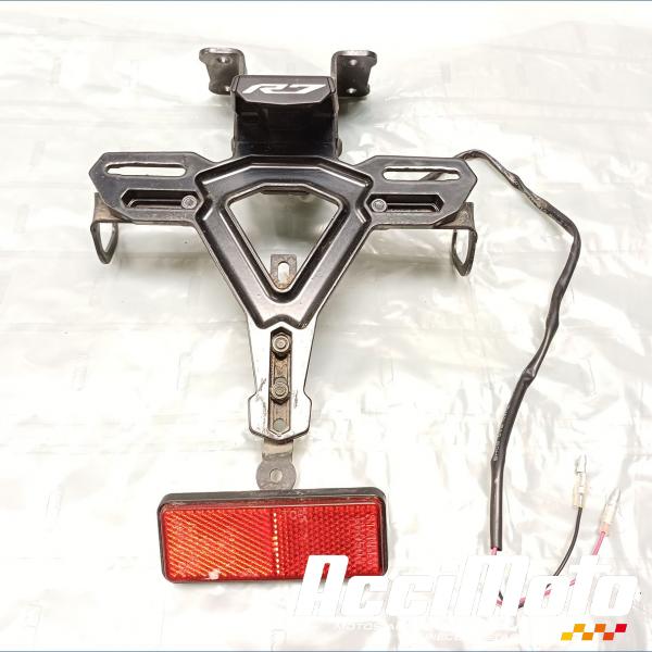 Pièce Moto Support plaque d'immat./bavette arr YAMAHA R7 YZF