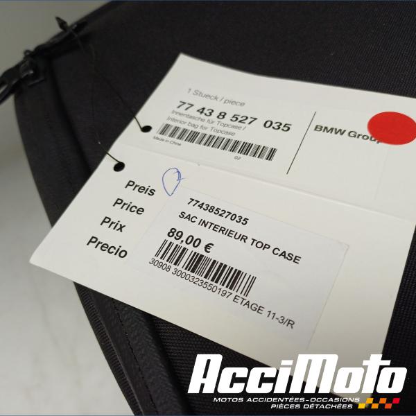 Pièce Moto SAC INTERIEUR DE TOP CASE BMW C600 SPORT