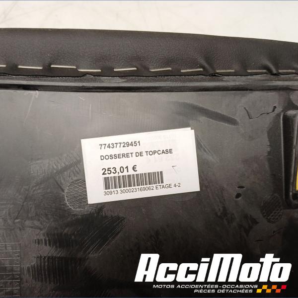 Pièce Moto Dosseret passager  BMW K1600 GT