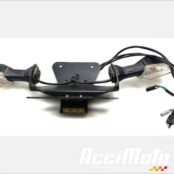 Pièce Moto Support plaque d'immat./bavette arr KAWASAKI Z 300