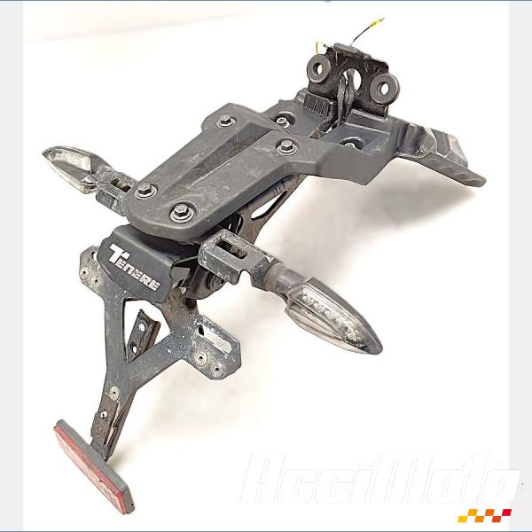 Pièce Moto Support plaque d'immat./bavette arr YAMAHA XTZ TENERE 700