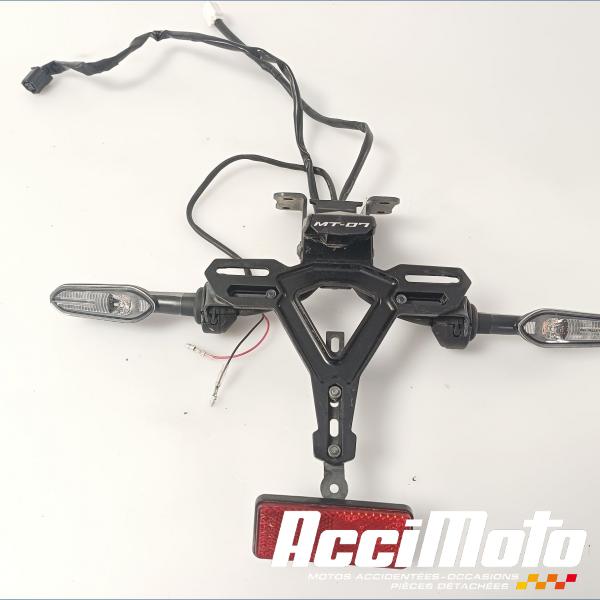 Pièce Moto Support plaque d'immat./bavette arr YAMAHA MT-07