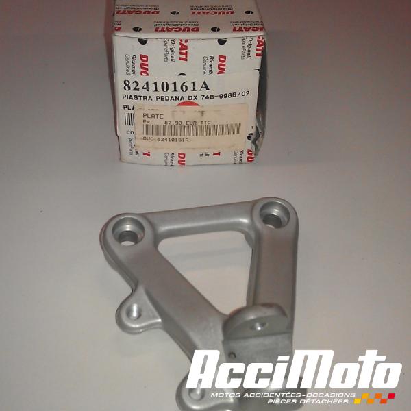 Pièce Moto Platine repose-pied avant (droit) DUCATI SUPERBIKE 748
