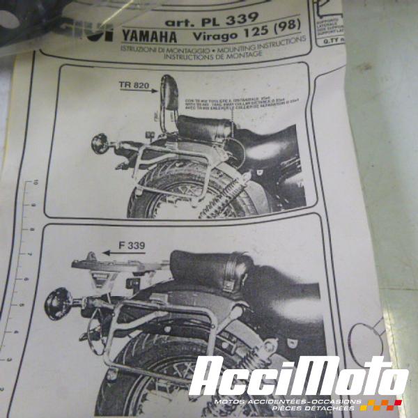 Part Motor bike Support valises YAMAHA VIRAGO XV125