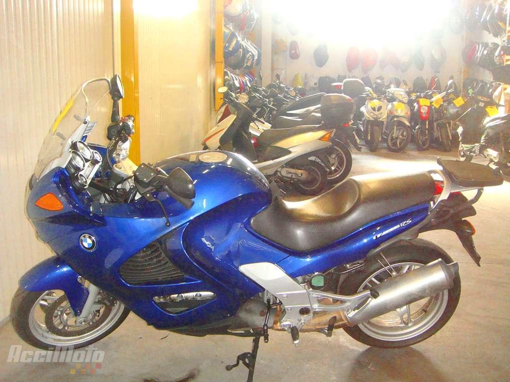 Moto accidentée BMW K1200RS K 1200 RS BLEU